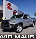 toyota tacoma 2012 silver gasoline 4 cylinders 2 wheel drive manual 32771