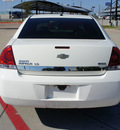 chevrolet impala 2007 white sedan ls flex fuel 6 cylinders front wheel drive automatic 76087