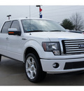 ford f 150 2011 white lariat limited gasoline 8 cylinders 4 wheel drive automatic 77090