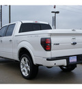 ford f 150 2011 white lariat limited gasoline 8 cylinders 4 wheel drive automatic 77090