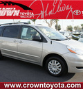 toyota sienna 2009 silver van le 7 passenger gasoline 6 cylinders front wheel drive automatic 91761