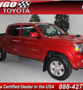 toyota tacoma 2009 red prerunner v6 6 cylinders automatic 91731