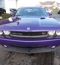 dodge challenger 2010 purple coupe r t classic gasoline 8 cylinders rear wheel drive 6 speed manual 45036