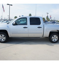 chevrolet silverado 1500 2012 silver flex fuel 8 cylinders 2 wheel drive 6 spd auto,elec cntlled a 77090