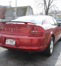 dodge stratus 2004 red sedan sxt gasoline 4 cylinders dohc front wheel drive automatic 45840