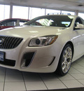buick regal 2012 white sedan gs gasoline 4 cylinders front wheel drive 6 speed manual 45840