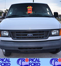 ford e 250 2005 white van gasoline 8 cylinders rear wheel drive automatic 32837