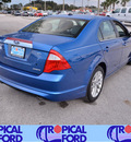 ford fusion 2011 blue sedan sel flex fuel 6 cylinders front wheel drive automatic 32837