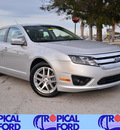 ford fusion 2010 silver sedan sel flex fuel 6 cylinders front wheel drive automatic 32837