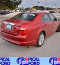 ford fusion 2011 red sedan sel flex fuel 6 cylinders front wheel drive automatic 32837