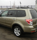 subaru forester 2009 gold wagon 2 5 x premium gasoline 4 cylinders all whee drive automatic 55420