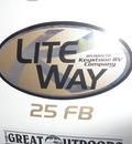 liteway outback 2003 white 25ft  14224