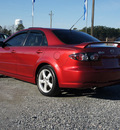 mazda mazda6 2007 dk  red sedan i gasoline 4 cylinders front wheel drive automatic 27569