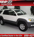 toyota 4runner 2003 white suv sr5 gasoline 8 cylinders rear wheel drive automatic 91731