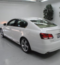 lexus gs 350 2008 white sedan gasoline 6 cylinders rear wheel drive automatic 91731