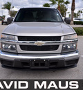 chevrolet colorado 2004 silver pickup truck gasoline 5 cylinders rear wheel drive automatic 32771
