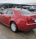 cadillac cts 2011 red sedan gasoline 6 cylinders rear wheel drive automatic 76087
