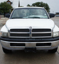 dodge ram pickup 1500 2000 white pickup truck gasoline 6 cylinders rear wheel drive automatic 76087