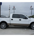 ford f 150 2008 white gasoline 8 cylinders 2 wheel drive 4 speed automatic 77090