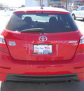 toyota matrix 2009 red hatchback s gasoline 4 cylinders front wheel drive automatic 79925