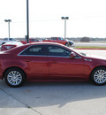 cadillac cts 2011 red sedan gasoline 6 cylinders rear wheel drive automatic 76087