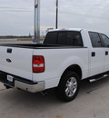 ford f 150 2007 white xlt gasoline 8 cylinders rear wheel drive automatic with overdrive 76087