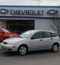 ford focus 2007 silver hatchback zx5 ses gasoline 4 cylinders front wheel drive automatic 27591