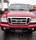ford ranger 2009 dk  red xlt gasoline 6 cylinders 4 wheel drive automatic 45036