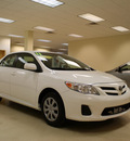toyota corolla 2011 white sedan le gasoline 4 cylinders front wheel drive automatic 27707