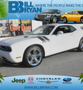 dodge challenger 2011 white coupe r t gasoline 8 cylinders rear wheel drive automatic 34731