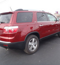 gmc acadia 2011 red suv gasoline 6 cylinders front wheel drive automatic 28557