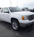 gmc sierra 1500 2012 white pickup truck sle flex fuel 8 cylinders 2 wheel drive automatic with overdrive 28557