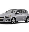chevrolet sonic 2012 silver hatchback gasoline 4 cylinders front wheel drive 6 spd auto lpo,all wthr f 77090