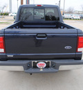 ford ranger 2000 blue pickup truck xlt flex fuel v6 rear wheel drive automatic 75228