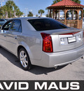 cadillac cts 2007 silver sedan gasoline 6 cylinders rear wheel drive automatic 32771