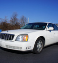 cadillac deville 2001 white sedan gasoline 8 cylinders dohc front wheel drive automatic 27330