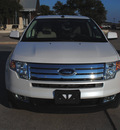 ford edge 2010 white suv sel gasoline 6 cylinders front wheel drive automatic with overdrive 76087