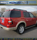 ford explorer 2010 red suv eddie bauer gasoline 6 cylinders 4 wheel drive automatic 98632