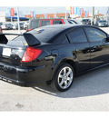 saturn ion red line 2004 black coupe gasoline 4 cylinders front wheel drive 5 speed manual 77388
