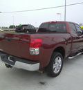 toyota tundra 2007 red limited gasoline 8 cylinders rear wheel drive automatic 75503
