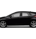ford focus 2012 black hatchback titanium gasoline 4 cylinders front wheel drive not specified 56301