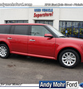 ford flex 2011 red suv sel gasoline 6 cylinders all whee drive 6 speed automatic 46168