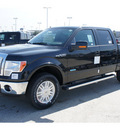 ford f 150 2012 black lariat gasoline 6 cylinders 4 wheel drive automatic 77388