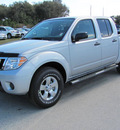nissan frontier 2012 silver sv gasoline 6 cylinders 2 wheel drive automatic 33884