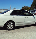 honda accord 2007 white sedan ex gasoline 6 cylinders front wheel drive automatic 32901
