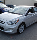 hyundai accent 2012 silver hatchback se gasoline 4 cylinders front wheel drive automatic 94010