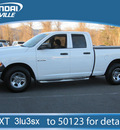 dodge ram 1500 2010 white pickup truck st 2wd gasoline 6 cylinders 2 wheel drive automatic 28805