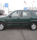 honda cr v 2004 green suv lx gasoline 4 cylinders all whee drive automatic with overdrive 13502