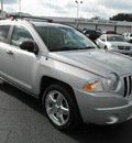 jeep compass 2007 silver suv limited gasoline 4 cylinders 4 wheel drive automatic 34474