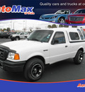 ford ranger 2004 white pickup truck xl gasoline 4 cylinders rear wheel drive 5 speed manual 34474